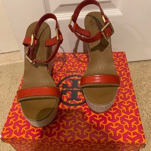 Tory Burch Red Sandals